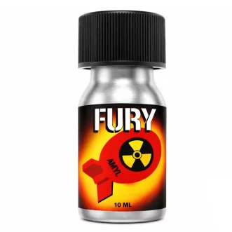 flacon en aluminium de poppers fury amyl 10 ml