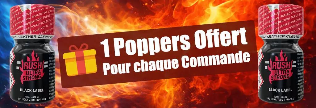 poppers ofert pour chaque commande