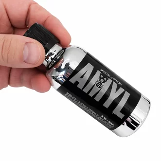Poppers Amyl 30 ml nitrite d’amyle concentré, grand format compatible bouchon French et masque d’inhalation.