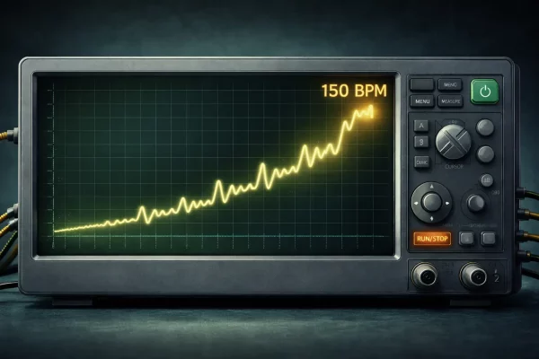 illustration conceptuelle du gooning représentant la prolongation de l’excitation et la notion de durée