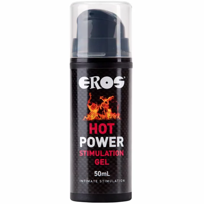 Gel stimulant chauffant EROS Hot Power 50 ml lubrifiant effet chaud intime