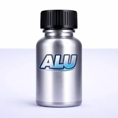 flacon de poppers en aluminium