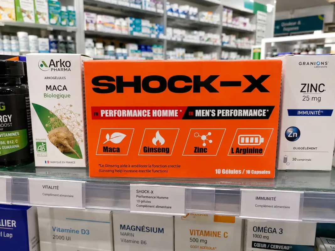 shock x est stimulant pour homme reconnu pour améliorer l’érection masculine