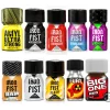 Coffret 10 poppers aluminium Iron Fist Big One Fury pack puissant multi nitrites