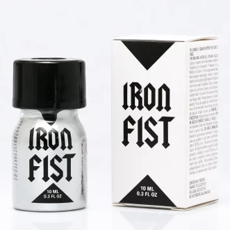 flacon de poppers iron fiqt mini de 10 ml en alu