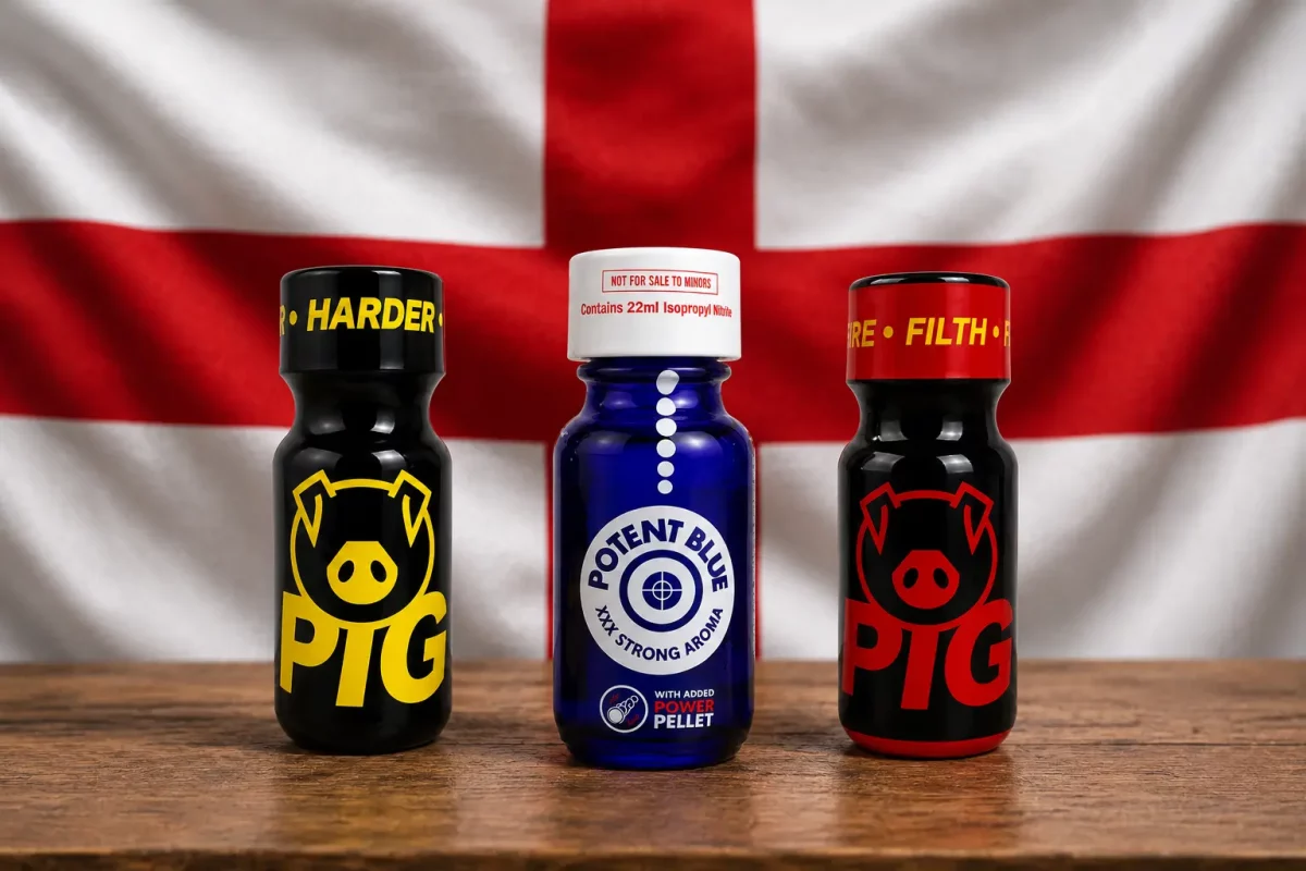 poppers fabriqué en angleterre