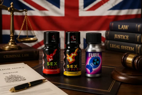 le poppers en Angleterre est il légal