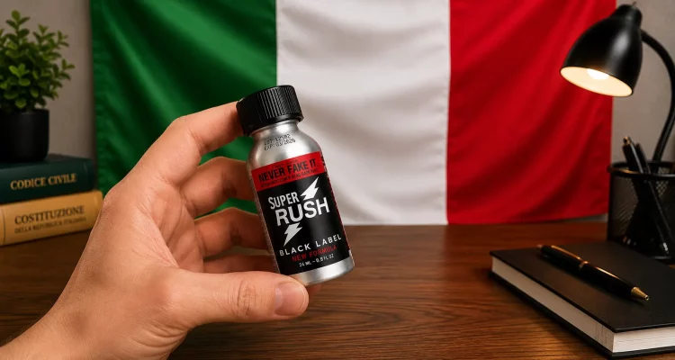 le poppers est il legal en italie