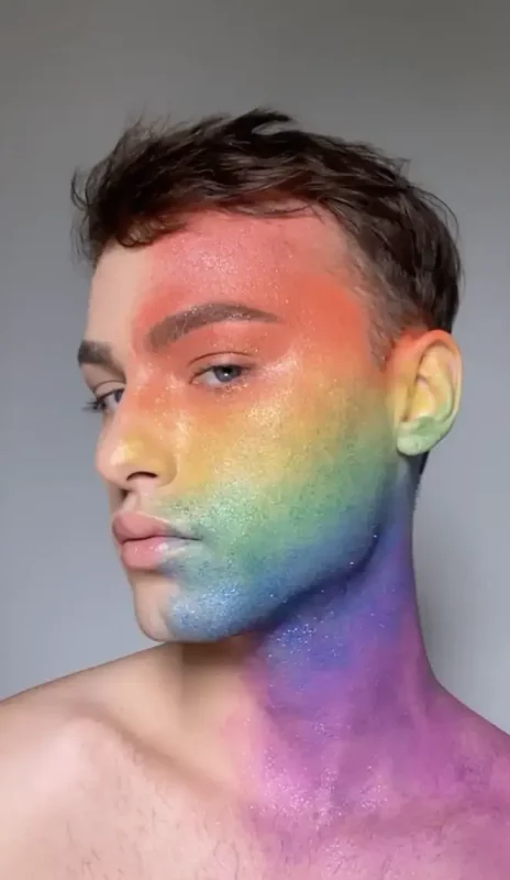 maquillage pride lgbt