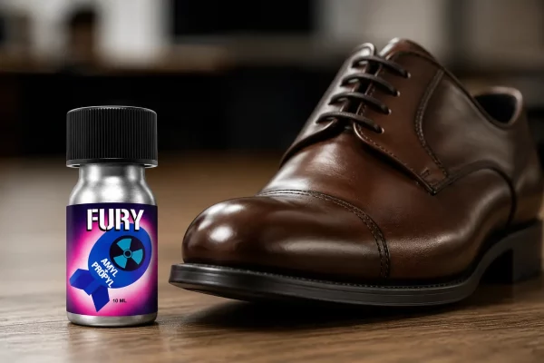 le poppers utilisé comme nettoyant pour chaussure