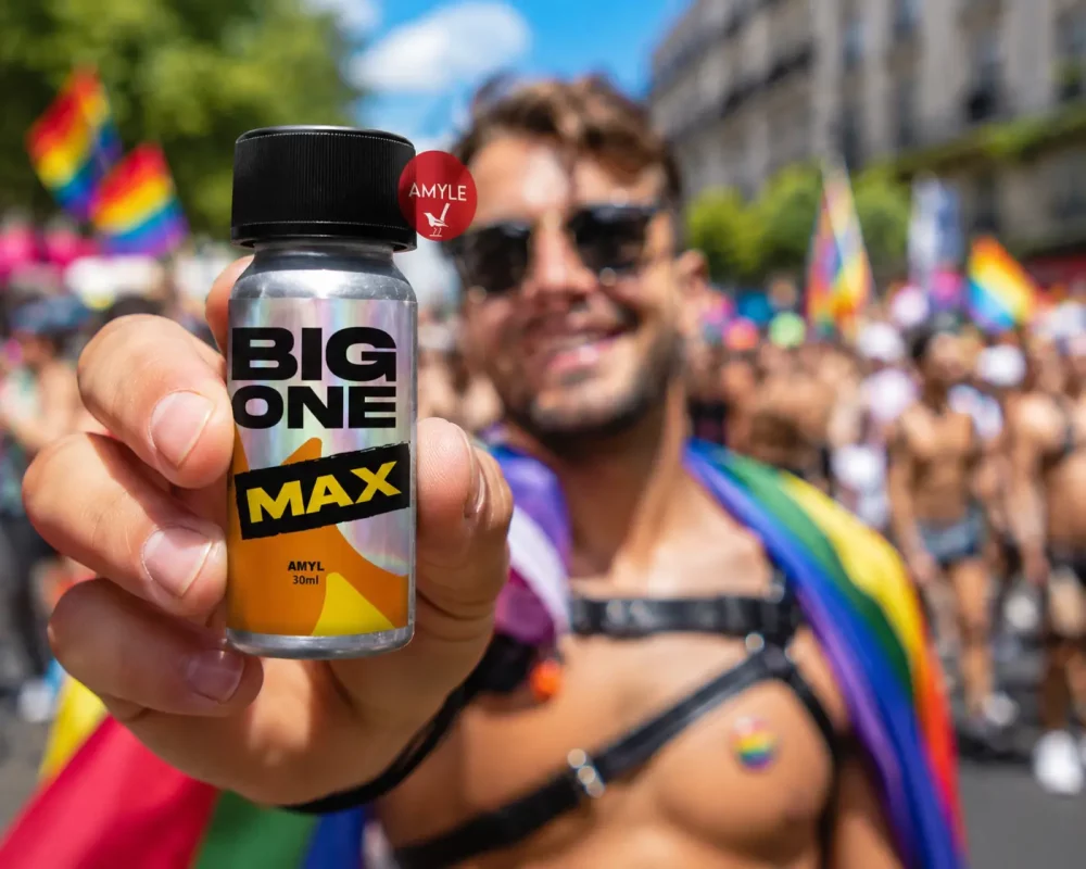 poppers durant une marche de fierté