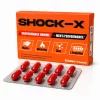 SHOCK-X complément alimentaire homme 10 gélules boîte officielle formule Ginseng Zinc L-Arginine