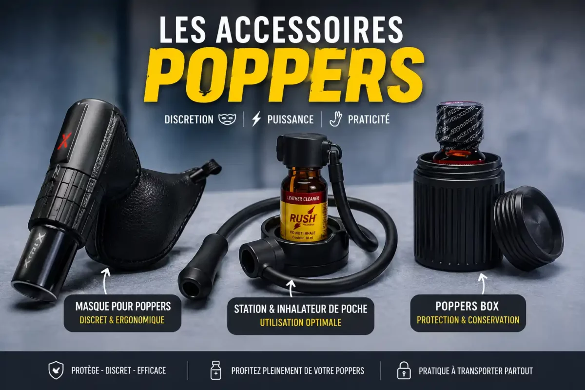 accessoires pour poppers