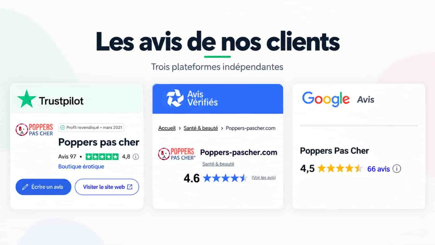 les avis de la boutique poppers-pascher.com