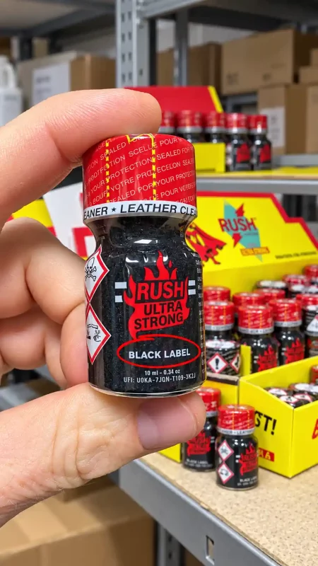 rush ultra strong black label