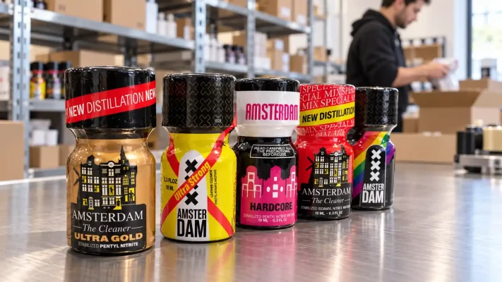les différentes appellation de poppers