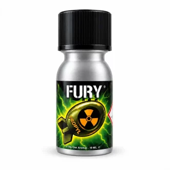 Poppers Fury Propyl Vert 10 ml Big One Aromas – nitrite de propyle en flacon aluminium