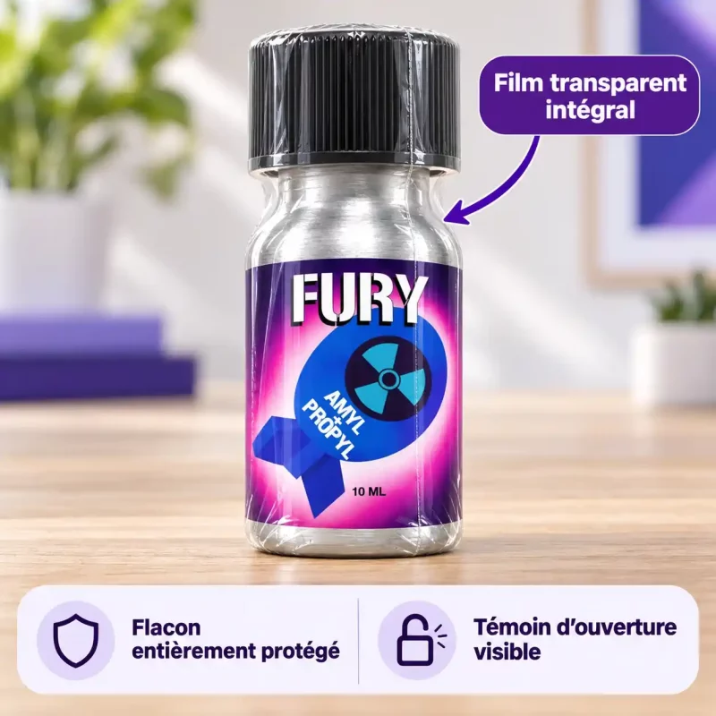 manchon en plastique sur poppers