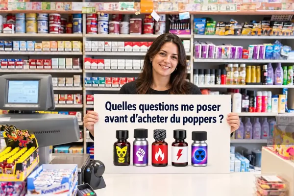 ces question qu'il faut poser avant d'acheter du poppers
