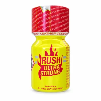 flacon de poppers rush ultrastrong