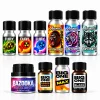 Coffret de 10 poppers Big One, Animals, Fury et Bazooka – flacons de 10, 25 et 30 ml.