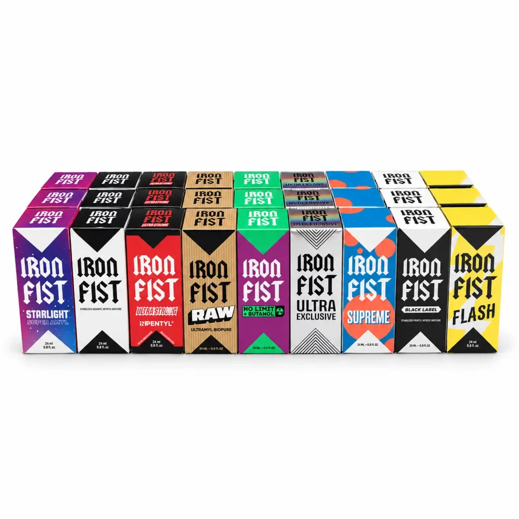 27 poppers iron fist a prix grossiste