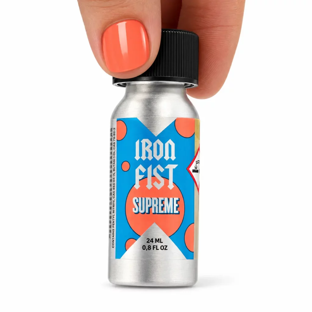 flacon de poppers iron fist supreme